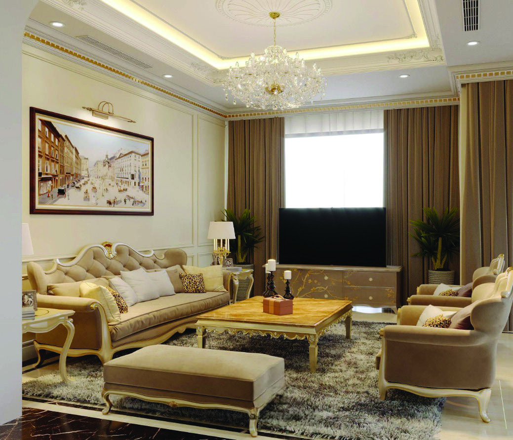 Không gian nội thất dự án Louis City